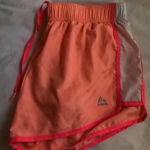 Lightly worn running shorts